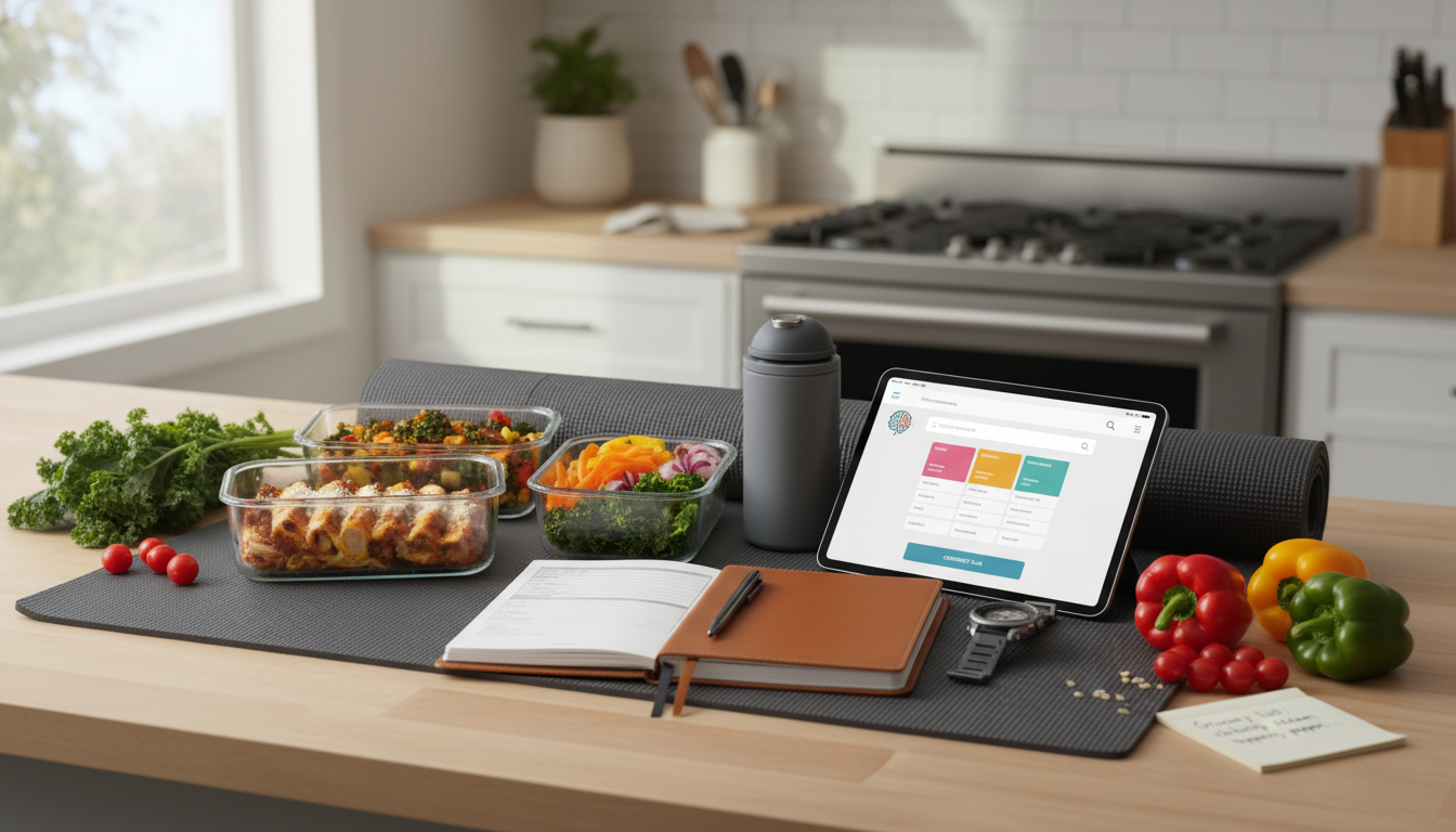 AI Weekly Meal Planning: Brief, Menu & Grocery System