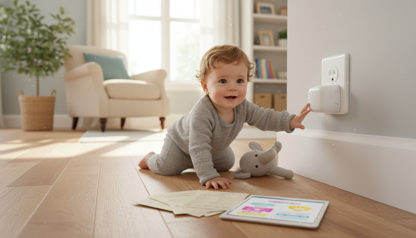 Baby Outlet Safety: Covers, TR Outlets & a 10-Min Sweep