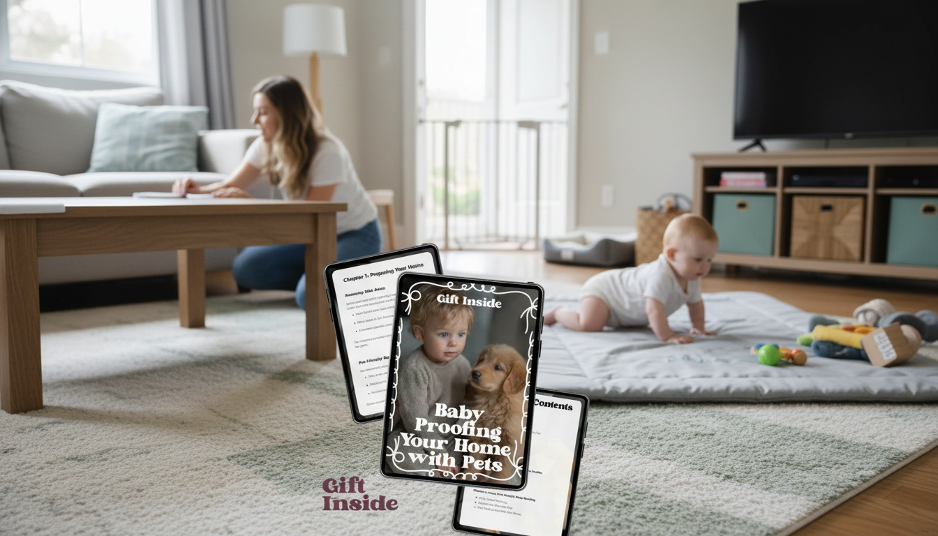 Baby-Proofing With Pets: Room-by-Room Safety Fixes