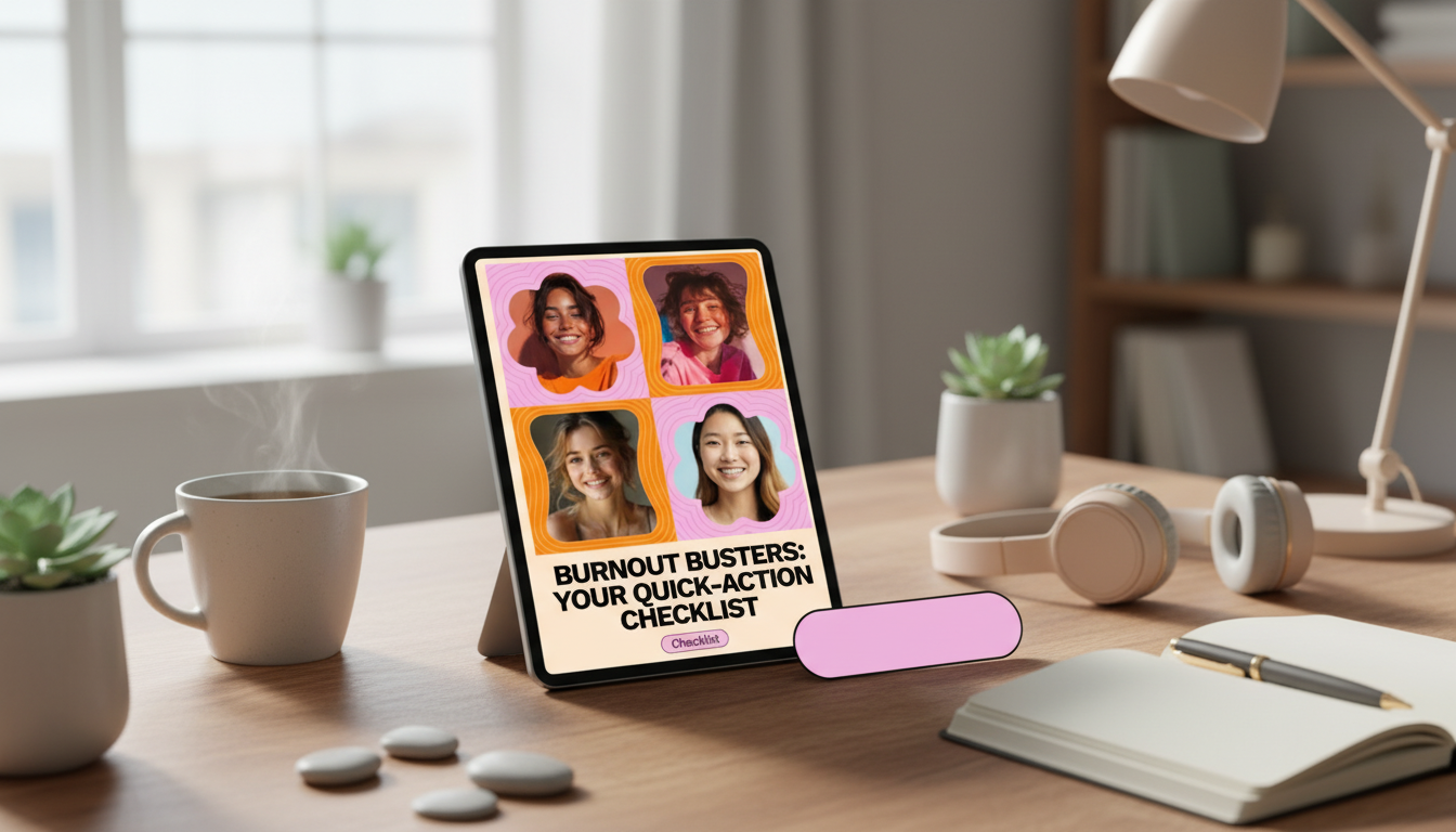 Burnout Busters: 10-Minute Reset + 7-Day Plan