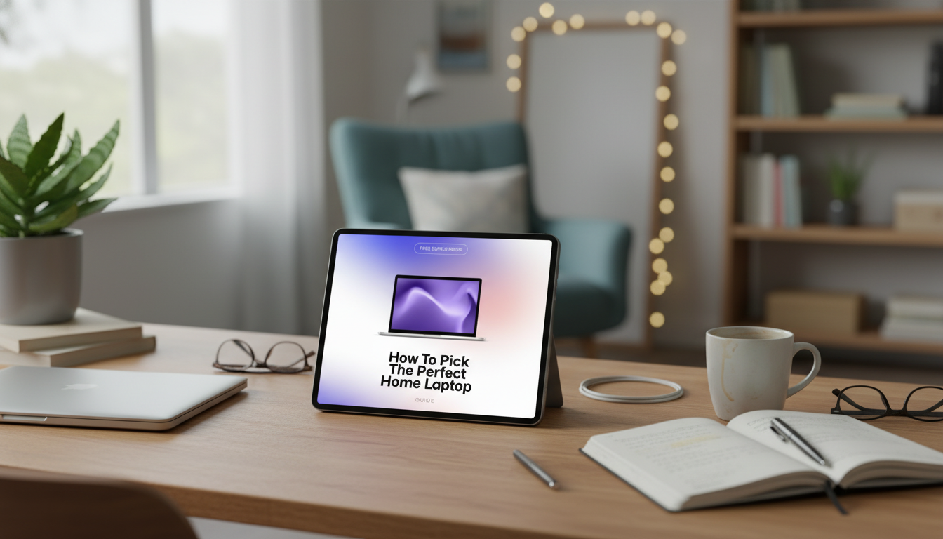 Choose a Home Laptop: Simple Specs to Buy Smart