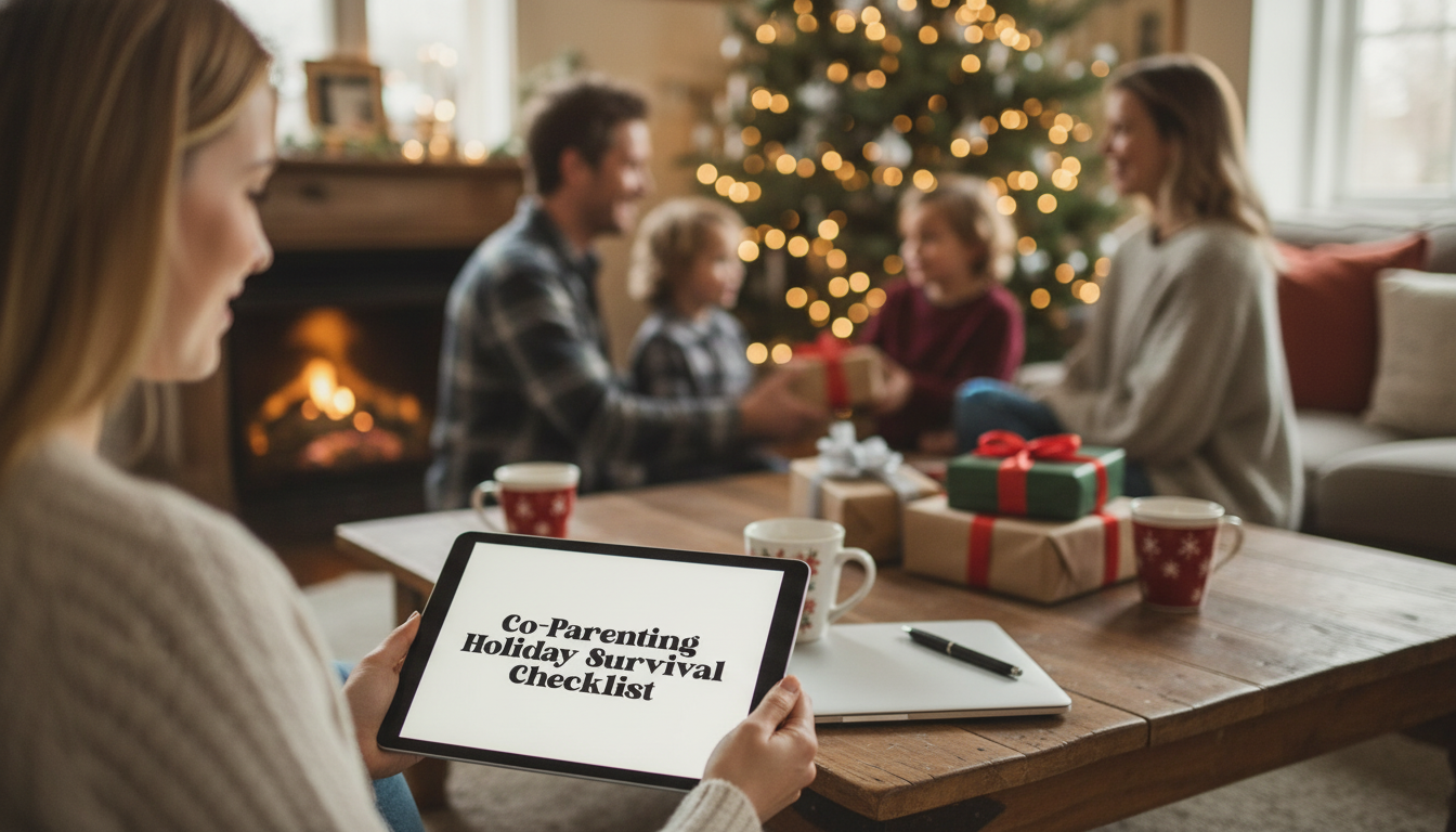 Holiday Co-Parenting Checklist for Calm, Smooth Hand-Offs