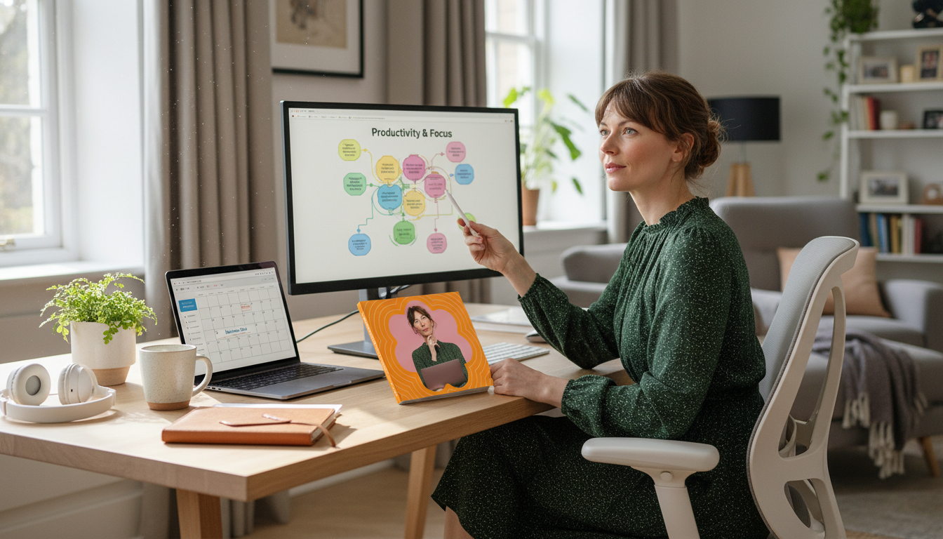 Remote Work Mindset: Productivity, Focus & Balance Plan