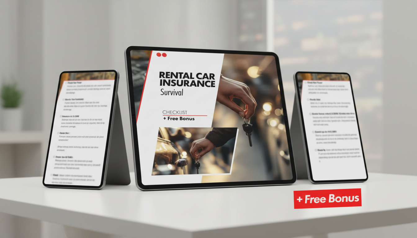 Rental Car Insurance Checklist: Confirm Coverage Fast
