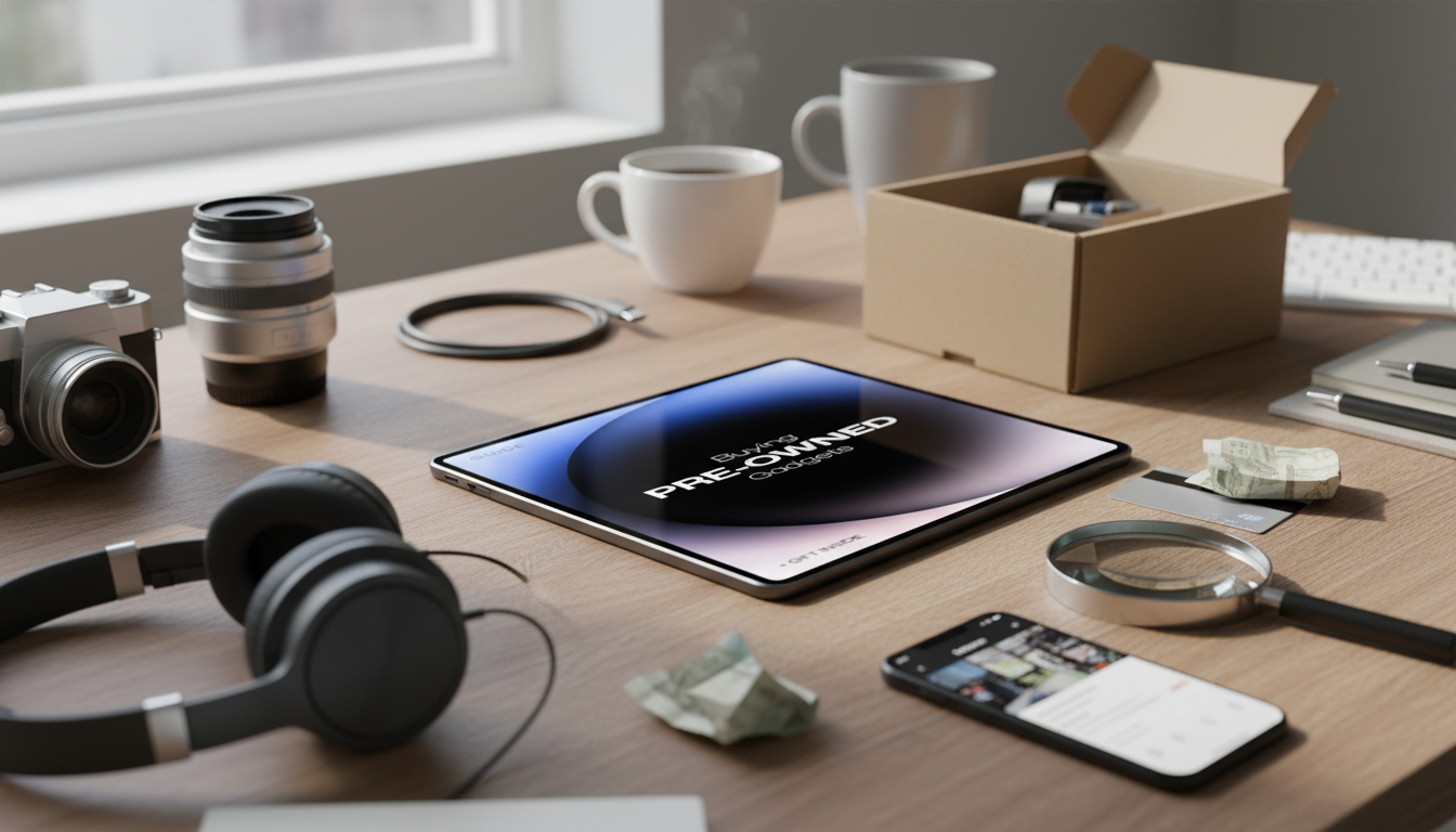 Second-Hand Tech Buying Guide: Save Money, Avoid Scams