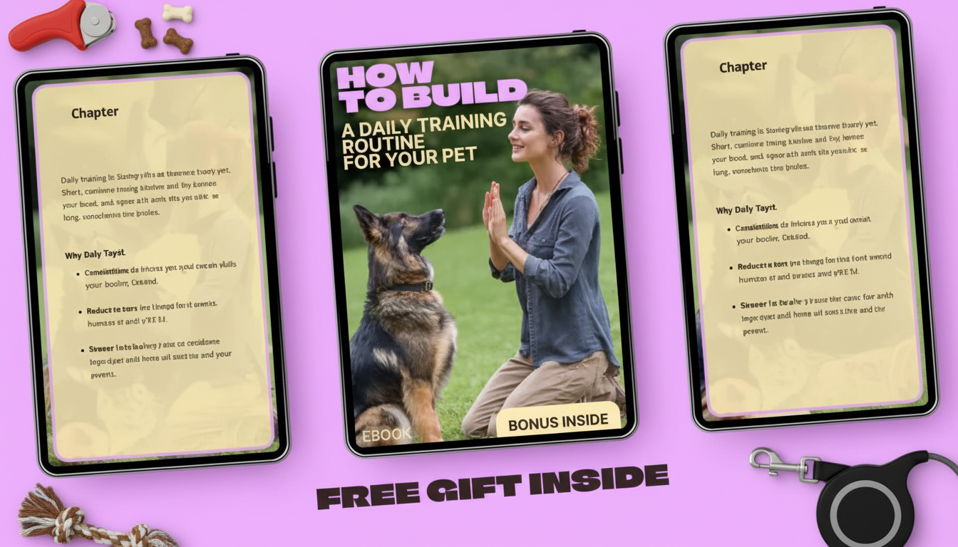 Daily Pet Training Routine: Simple, Consistent Plan