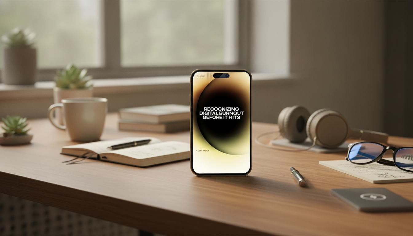 Digital Burnout Early Signs: Screen Fatigue & Tech Habits