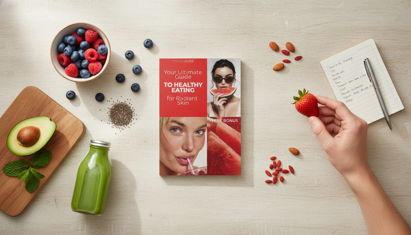Eat for Glowing Skin: Nutrients, Routine + Download
