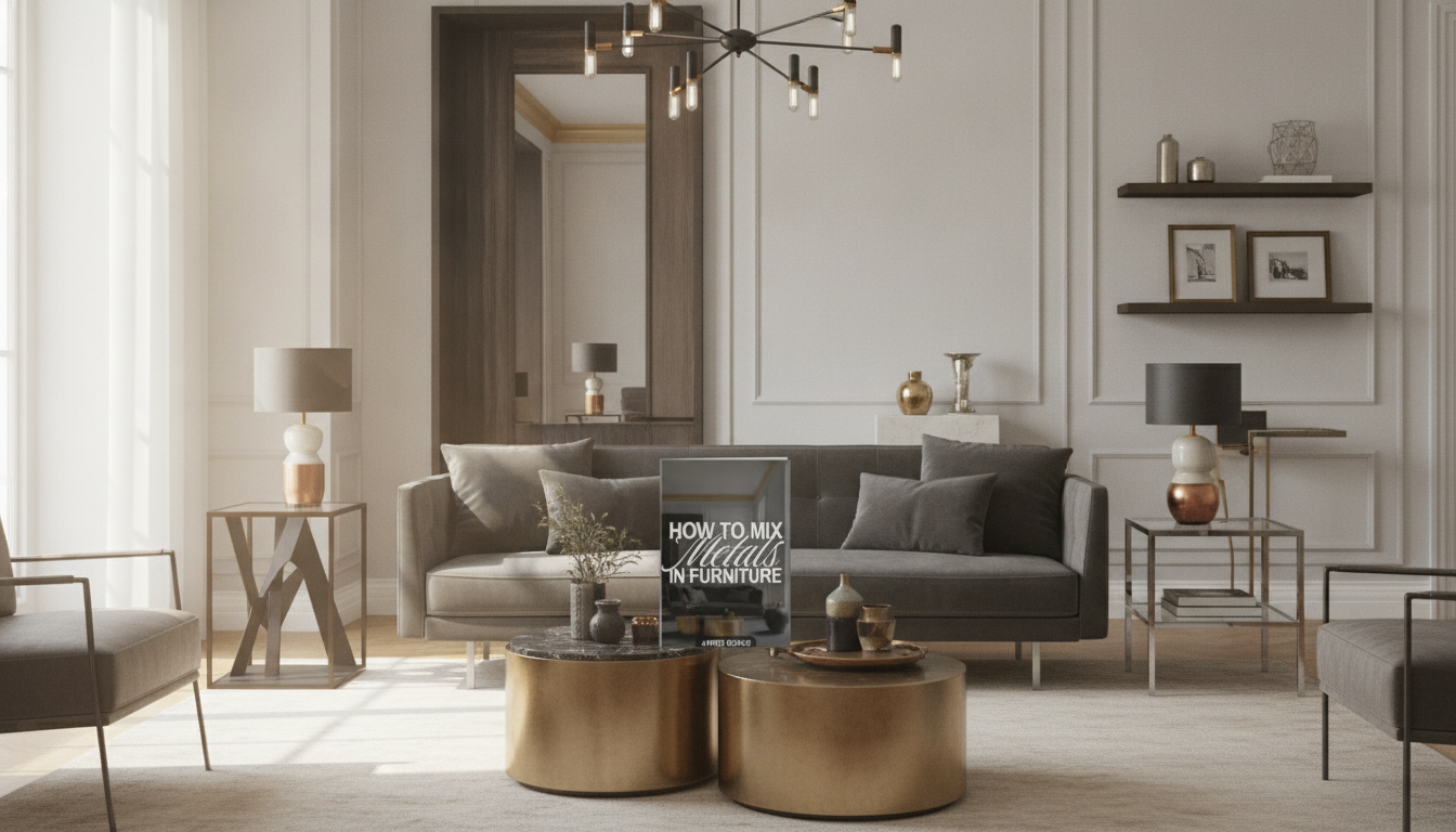 Mix Metal Finishes Like a Pro: Room-by-Room Checklist