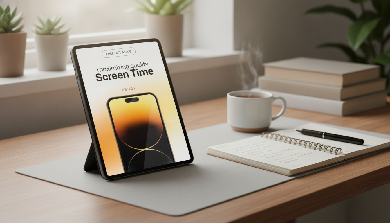 Quality Screen Time: Plan, Focus, and Stop on Purpose
