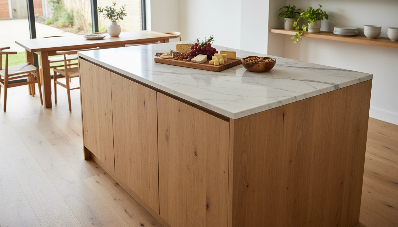 White Marble With Wood: Best Pairings & Styling Tips
