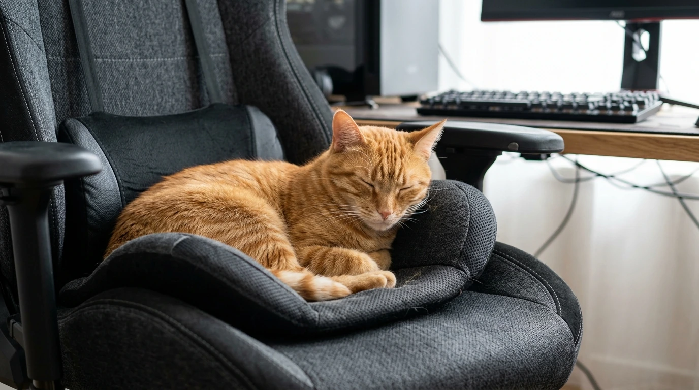 Best Gaming Chair for a Cat: Safe, Cozy Perch Setup